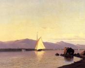 Kingston Point, Hudson River - 弗朗西斯·奥古斯塔斯·席尔瓦